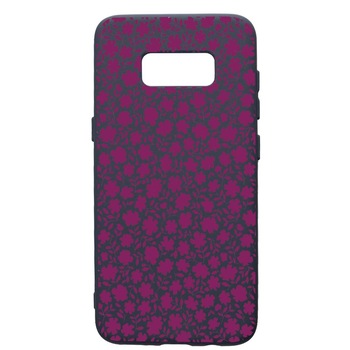 Husa Premium Silicon Compatibila Cu Samsung Galaxy S10E, Flowers Pattern, cu interiorul din material textil, protectie camera, Alaskan Blue, PAB627 Husa Premium Silicon Compatibila Cu Samsung Galaxy S10E, Flowers Pattern, cu interiorul din material textil, protectie camera, Alaskan Blue, PAB627