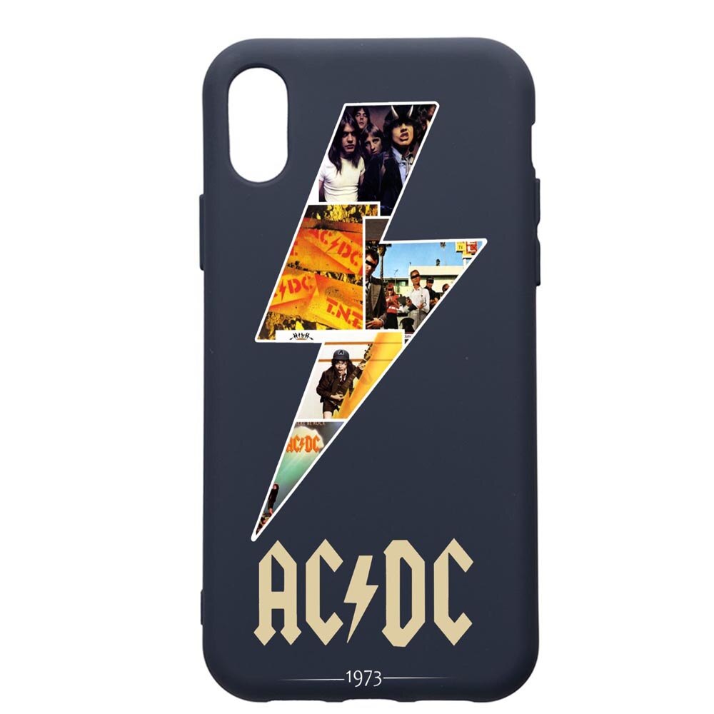 Husa Premium Silicon Compatibila Cu Samsung Galaxy A10, AC/DC, cu interiorul din material textil, protectie camera, Alaskan Blue, PAB534