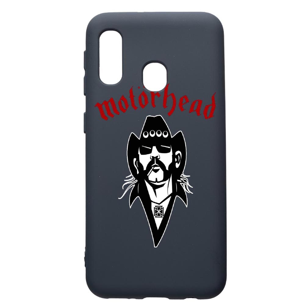 Husa Premium Silicon Compatibila Cu Samsung Galaxy A20E, Motorhead, cu interiorul din material textil, protectie camera, Alaskan Blue, PAB538
