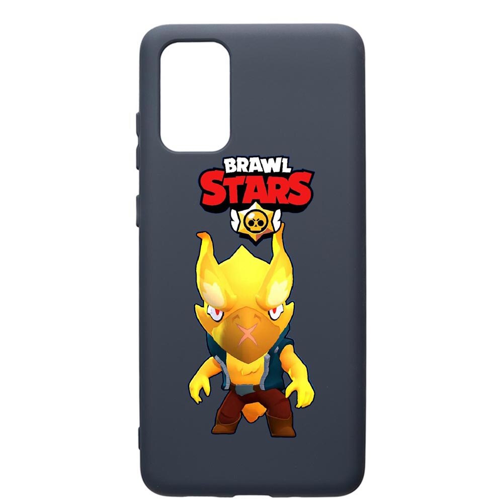 Husa Premium Silicon Compatibila Cu Samsung Galaxy S20 Plus, Brawl Stars Phoenix Crow, cu interiorul din material textil, protectie camera, Alaskan Blue, PAB645