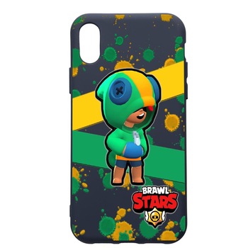 Husa Premium Silicon Compatibila Cu Samsung Galaxy A10, Brawl Stars Leon, cu interiorul din material textil, protectie camera, Alaskan Blue, PAB647 Husa Premium Silicon Compatibila Cu Samsung Galaxy A10, Brawl Stars Leon, cu interiorul din material textil, protectie camera, Alaskan Blue, PAB647