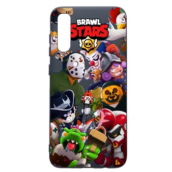 Husa Premium Silicon Compatibila Cu Samsung Galaxy A70, Brawl Stars, cu interiorul din material textil, protectie camera, Alaskan Blue, PAB646 Husa Premium Silicon Compatibila Cu Samsung Galaxy A70, Brawl Stars, cu interiorul din material textil, protectie camera, Alaskan Blue, PAB646