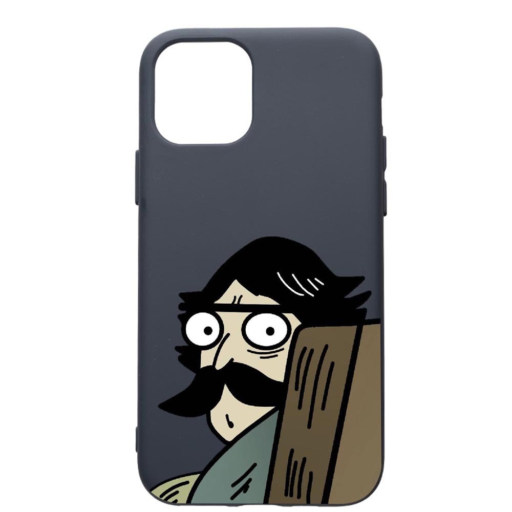 Husa Premium Silicon Compatibila Cu Apple IPhone 12, Meme, cu interiorul din material textil, protectie camera, Alaskan Blue, PAB653