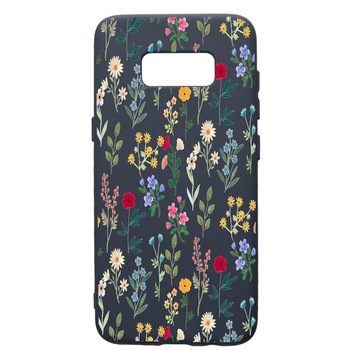 Husa Premium Silicon Compatibila Cu Samsung Galaxy S8, Spring Flowers, cu interiorul din material textil, protectie camera, Alaskan Blue, PAB635 Husa Premium Silicon Compatibila Cu Samsung Galaxy S8, Spring Flowers, cu interiorul din material textil, protectie camera, Alaskan Blue, PAB635