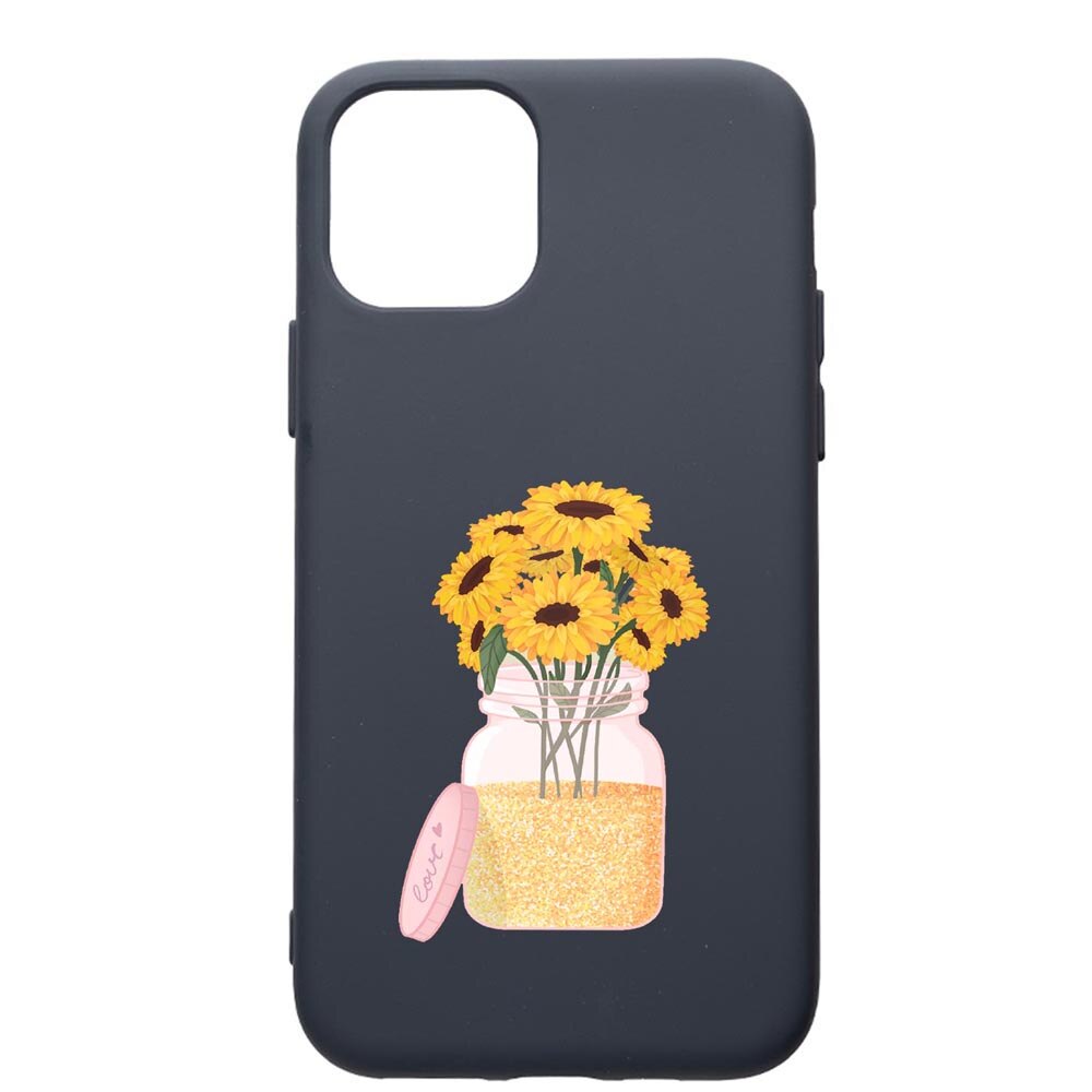 Husa Premium Silicon Compatibila Cu Apple IPhone 12 Mini, SunFlower, cu interiorul din material textil, protectie camera, Alaskan Blue, PAB639