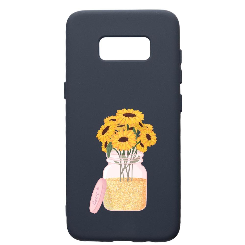 Husa Premium Silicon Compatibila Cu Samsung Galaxy S10E, SunFlower, cu interiorul din material textil, protectie camera, Alaskan Blue, PAB639
