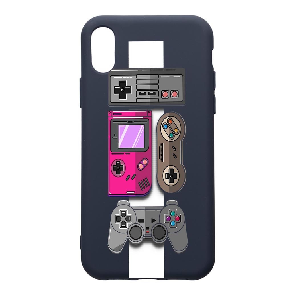 Husa Premium Silicon Compatibila Cu Samsung Galaxy A10, Gamer - Xbox - Nintendo, cu interiorul din material textil, protectie camera, Alaskan Blue, PAB670