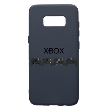 Husa Premium Silicon Compatibila Cu Samsung Galaxy S8, Gamer - Xbox, cu interiorul din material textil, protectie camera, Alaskan Blue, PAB674 Husa Premium Silicon Compatibila Cu Samsung Galaxy S8, Gamer - Xbox, cu interiorul din material textil, protectie camera, Alaskan Blue, PAB674