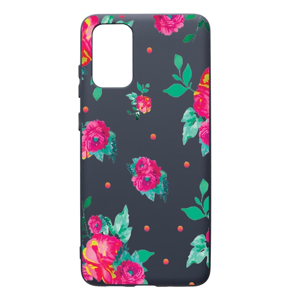 Husa Premium Silicon Compatibila Cu Samsung Galaxy S20 Plus, Roses - Pastel Colors, cu interiorul din material textil, protectie camera, Alaskan Blue, PAB688