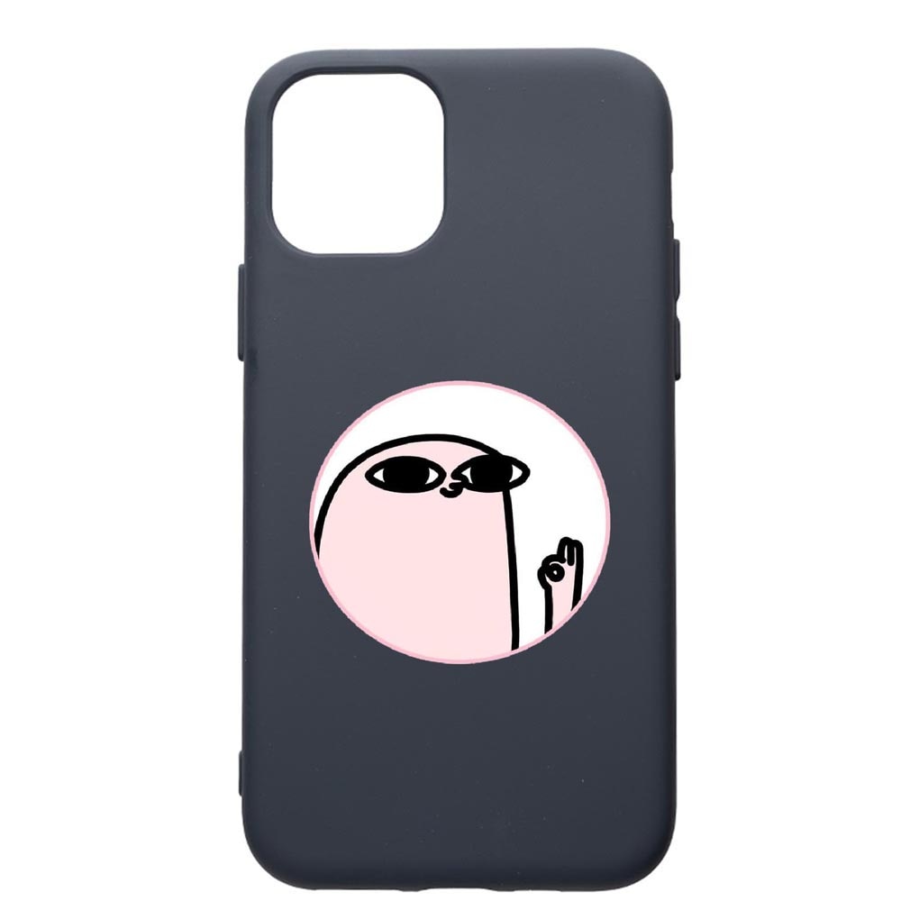 Husa Premium Silicon Compatibila Cu Apple IPhone 12 Mini, Meme, cu interiorul din material textil, protectie camera, Alaskan Blue, PAB658