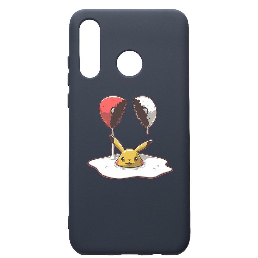 Husa Premium Silicon Compatibila Cu Huawei P30 Lite, Meme, cu interiorul din material textil, protectie camera, Alaskan Blue, PAB656