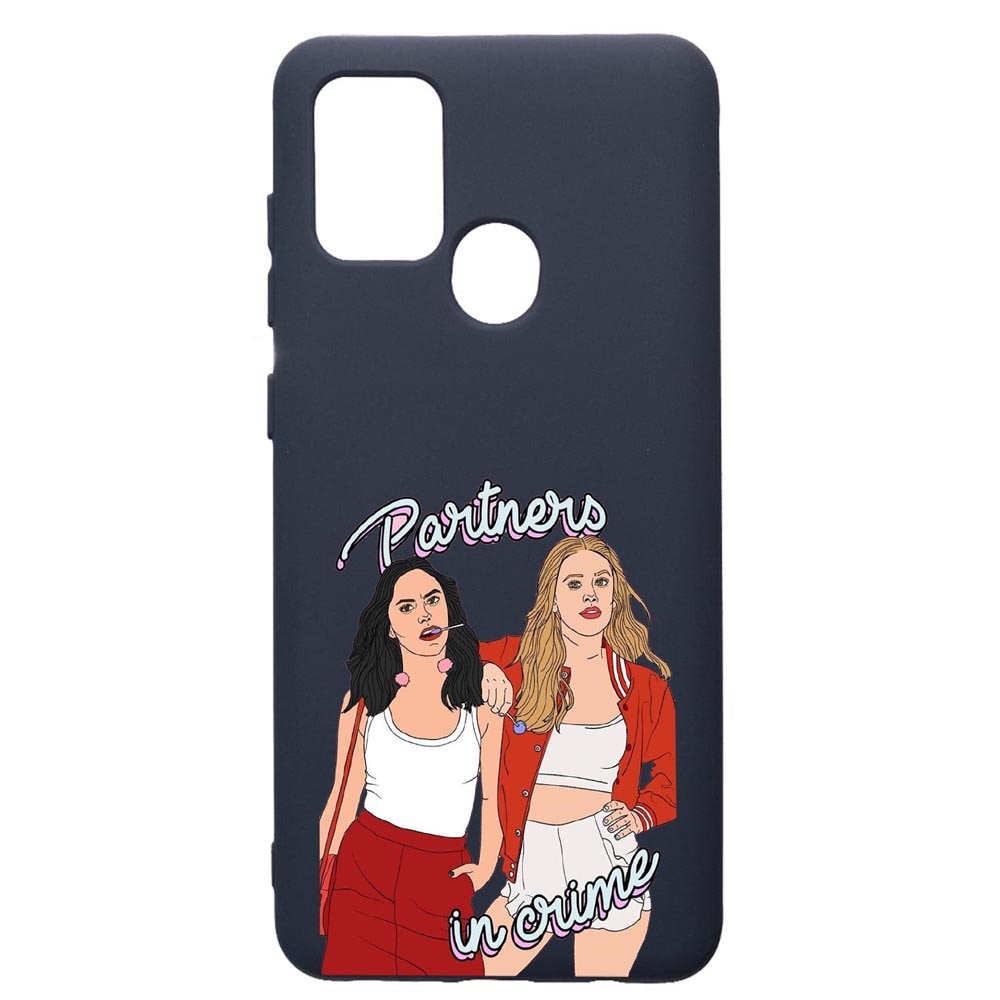 Husa Premium Silicon Compatibila Cu Samsung Galaxy A21S, Riverdale Crime, cu interiorul din material textil, protectie camera, Alaskan Blue, PAB621
