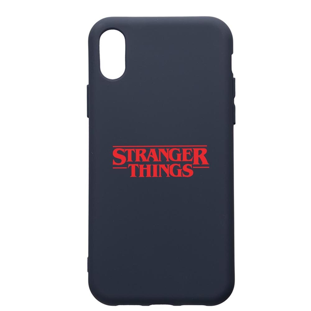 Husa Premium Silicon Compatibila Cu Apple IPhone XR, Stranger Things, cu interiorul din material textil, protectie camera, Alaskan Blue, PAB721