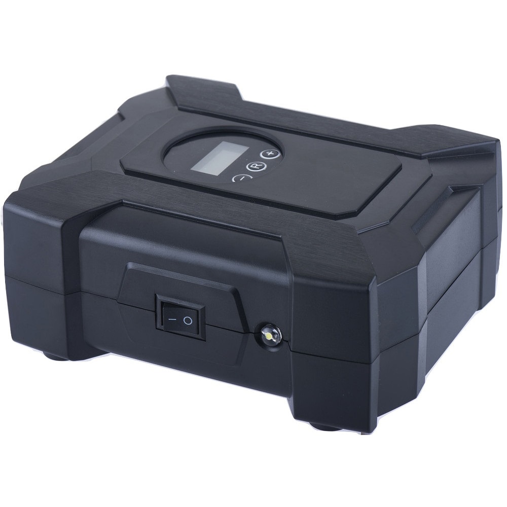 Compresor Foton CA-818, 12V, maxim 10 bar / 150 PSI , display digital cu led , lungime cablu 3m, lampa de lucru