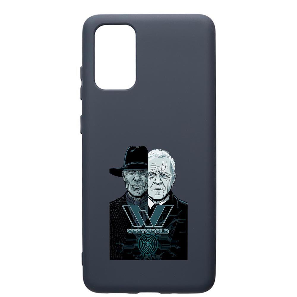 Husa Premium Silicon Compatibila Cu Samsung Galaxy S20 Plus, Westworld, Movie, cu interiorul din material textil, protectie camera, Alaskan Blue, PAB678