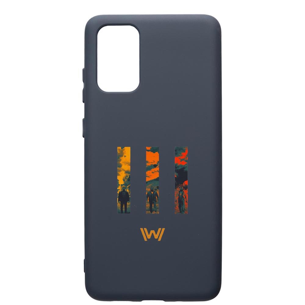 Husa Premium Silicon Compatibila Cu Samsung Galaxy S20 Plus, Westworld, Movie, cu interiorul din material textil, protectie camera, Alaskan Blue, PAB679