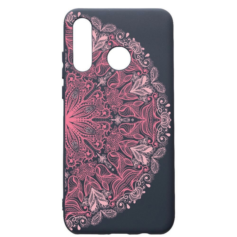 Husa Premium Silicon Compatibila Cu Huawei P30 Lite, Lace Pink, cu interiorul din material textil, protectie camera, Alaskan Blue, PAB21