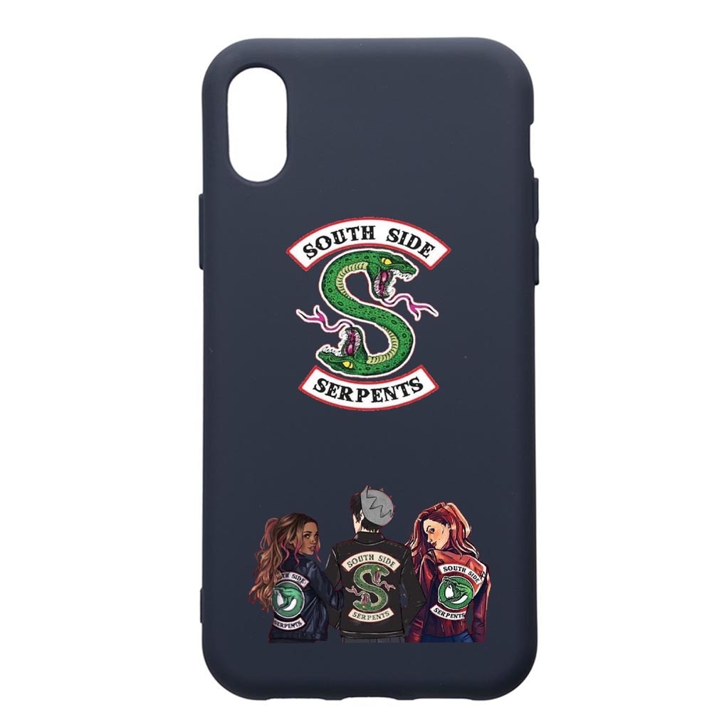Husa Premium Silicon Compatibila Cu Apple IPhone XS / iPhone X, Riverdale, cu interiorul din material textil, protectie camera, Alaskan Blue, PAB723