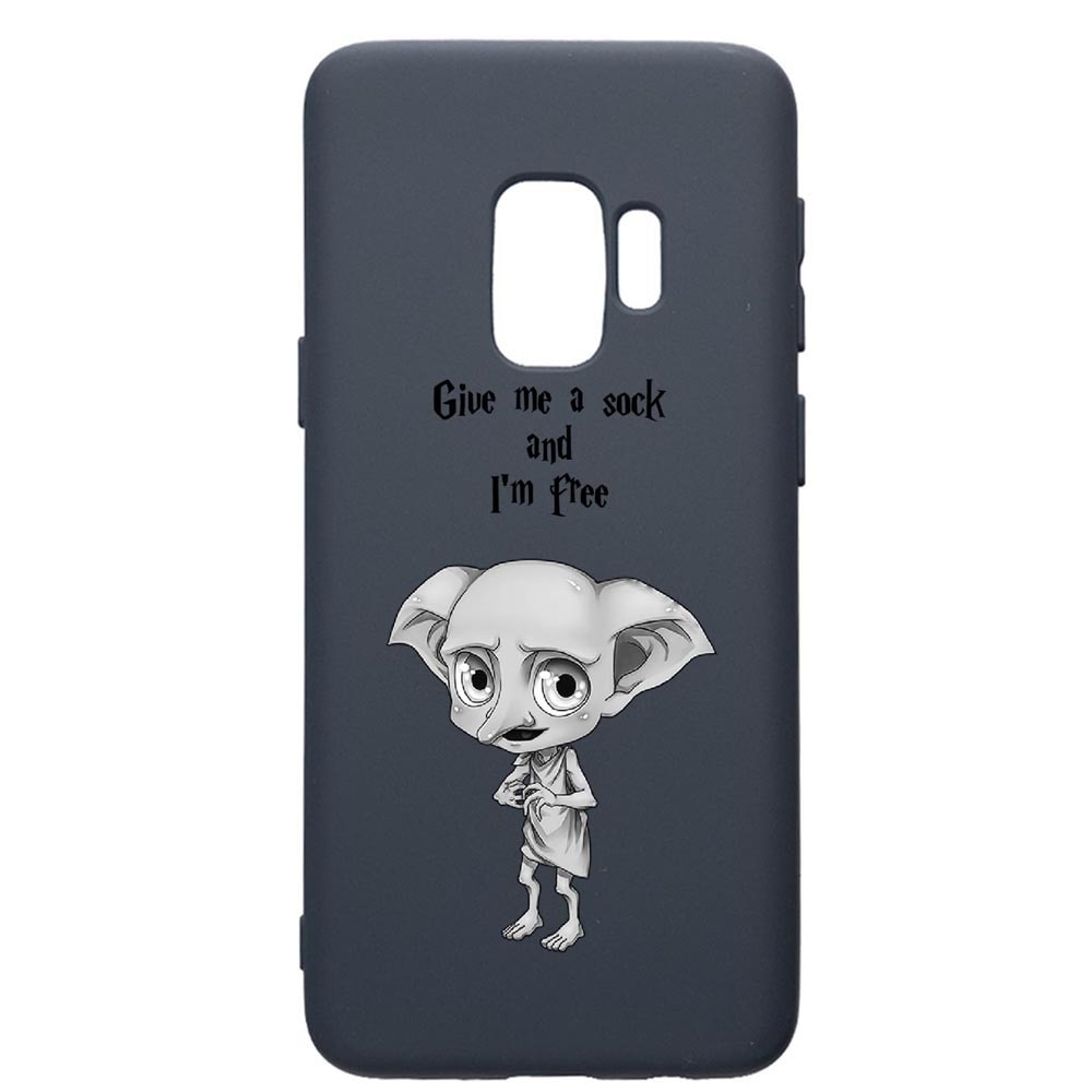 Husa Premium Silicon Compatibila Cu Samsung Galaxy S9, Dobby, cu interiorul din material textil, protectie camera, Alaskan Blue, PAB31