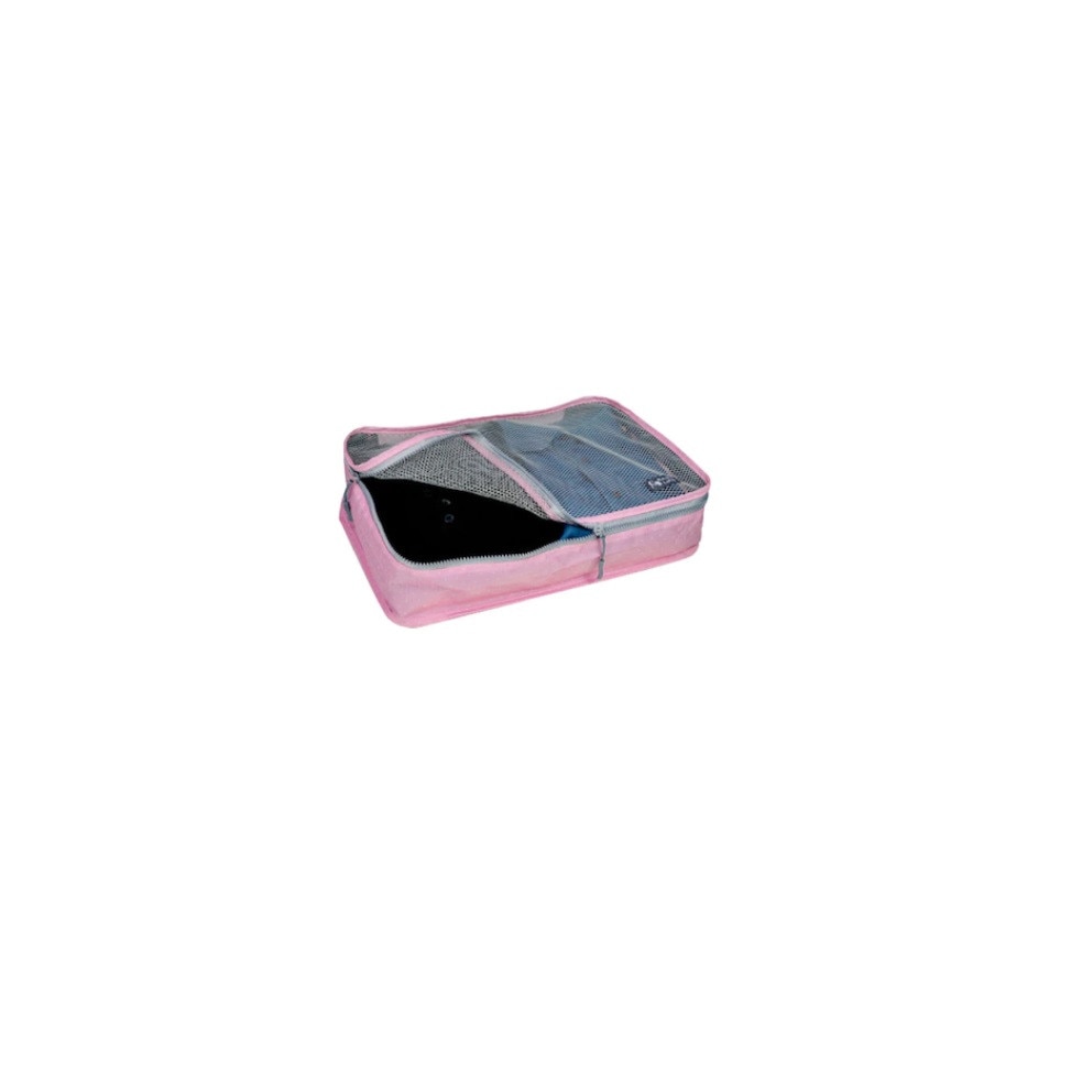 Organizatoar pentru calatorie Maxhome, Roz, 21 x 16 x 7 cm