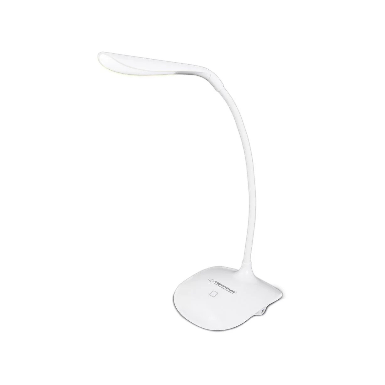 Lampa de birou cu clip, Alb - Esperanza