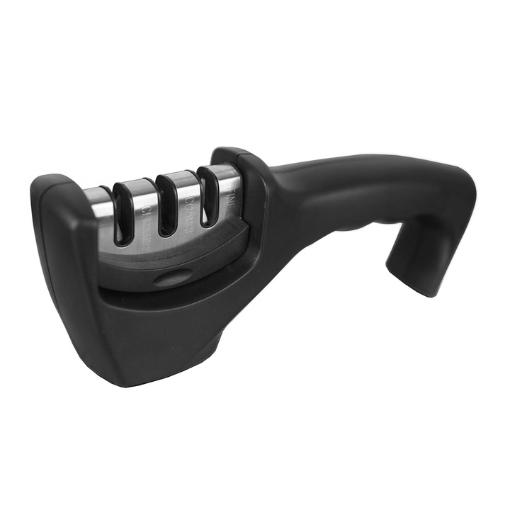 Dispozitiv ascutit cutite MD, 3 nivele intensitate, plastic ABS, negru