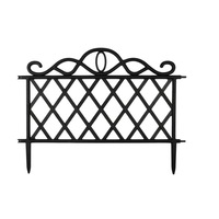 gard ornamental de gradina quotnouveauxquot negru 3 buc 47x36 cm imagen 39_0_
0