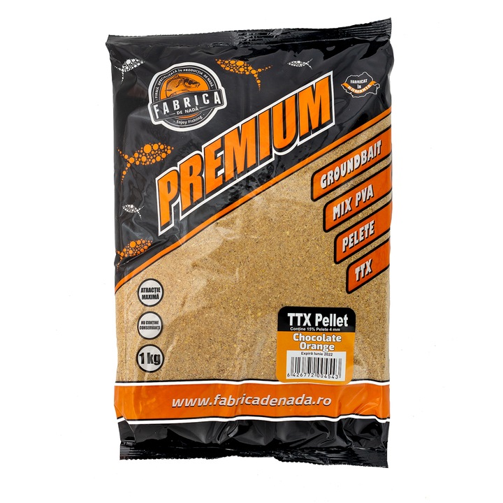 Nada TTX Pellet Chocolate Orange, Fabrica de Nada, 1kg