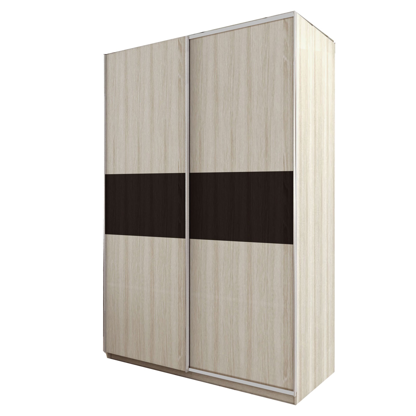 Dulap cu sistem Hafele, Ferrara/Wenge, 200 x 140 x 60 cm