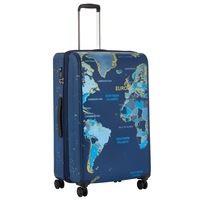 troler mare carryon hybrid world map polietilenapiele ecologica 4 roti duble cifru tsa cod unic okoban 502384 - 79 cm imagen 15_0_
0