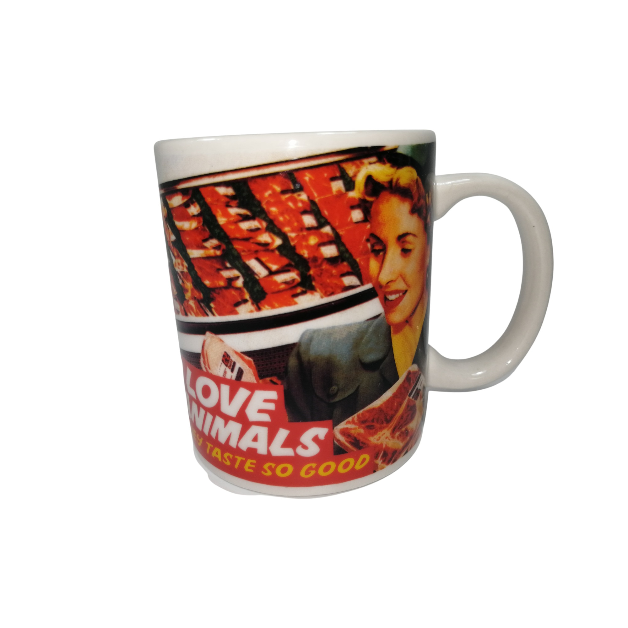 Cana personalizata, I love animals, 300 ml