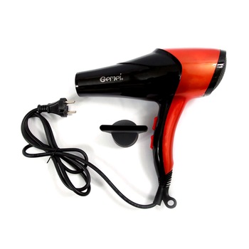 Uscator de par, GM-1766, 2600W, 3 trepte de caldura, Negru/portocaliu Uscator de par, GM-1766, 2600W, 3 trepte de caldura, Negru/portocaliu