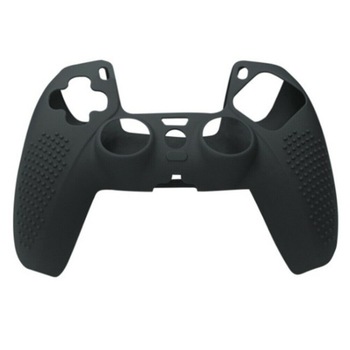 Husa Silicon Neagra pentru controller PlayStation PS 5 Husa Silicon Neagra pentru controller PlayStation PS 5