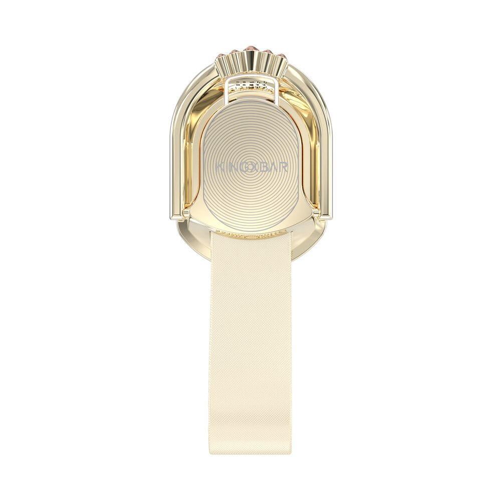 Suport inel pentru telefon, KINGXBAR, Metal, Auriu