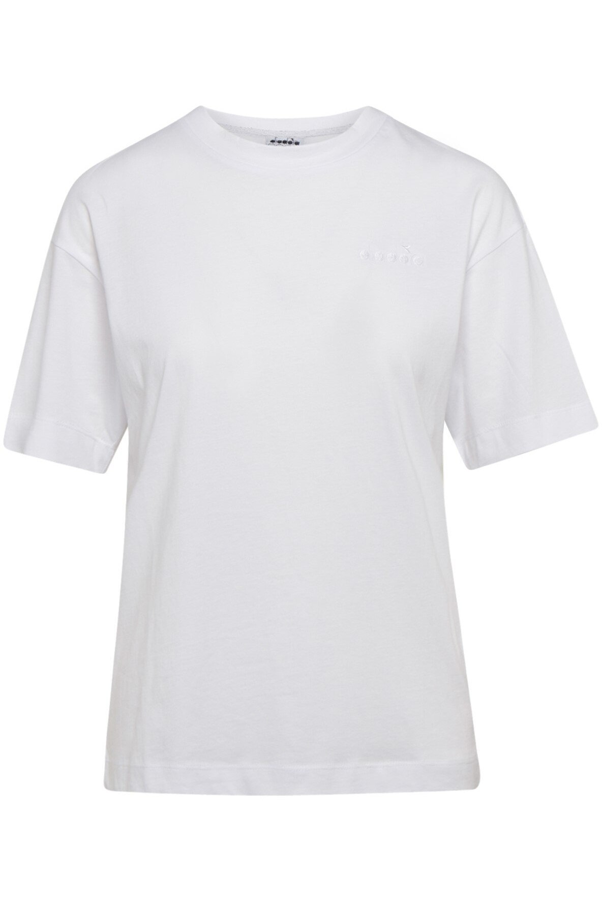 Tricou Diadora SS Chromia-Optical 177111-2000223383, Alb