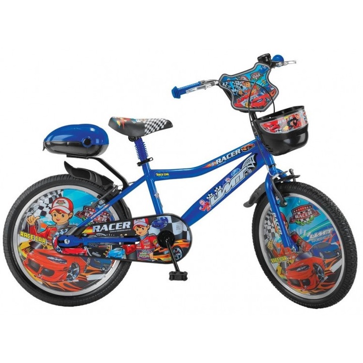 Bicicleta Copii umit Racer , Culoare Albastru, Roata 20" , Otel