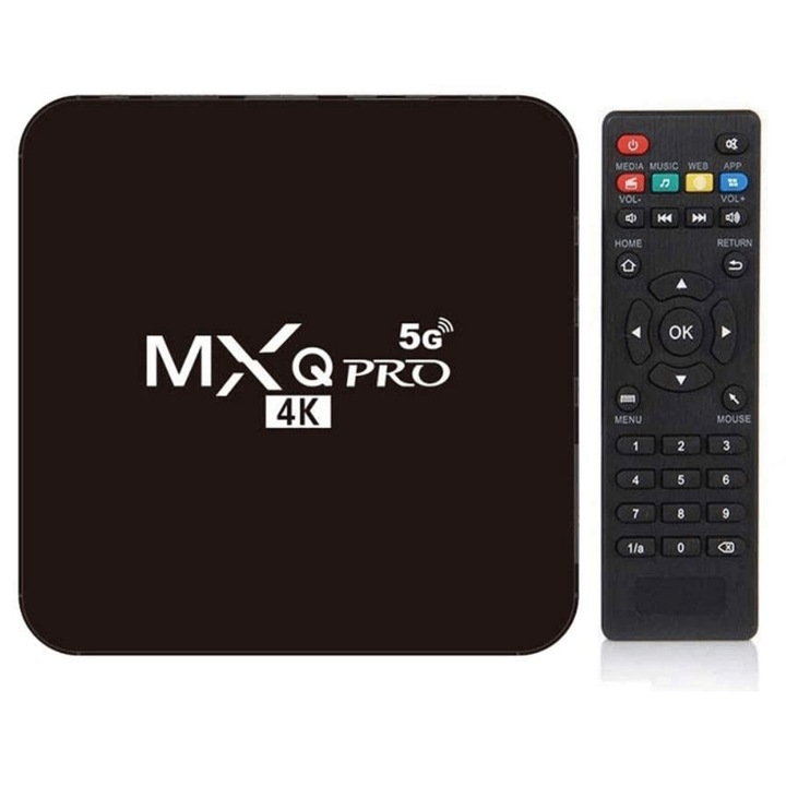 Smart TV box MXq Pro 5G Tv Box, 8GB RAM, 128GB ROM, 4k