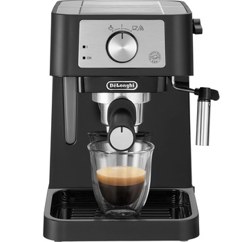 Espressor manual DE’LONGHI Stilosa EC 260.BK, 1l, 1100W, 15 bari, Negru Espressor manual DE’LONGHI Stilosa EC 260.BK, 1l, 1100W, 15 bari, Negru