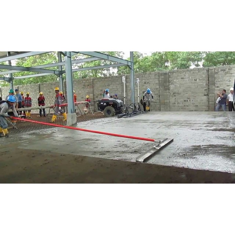 Beton Trowel Channel Radius Float Befejező simító, csuklós