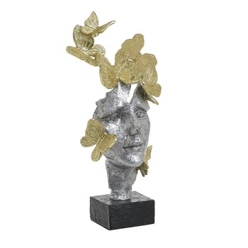 Decoratiune, masca, din rasina, gold/silver, 20 x 13 x 39 cm Decoratiune, masca, din rasina, gold/silver, 20 x 13 x 39 cm