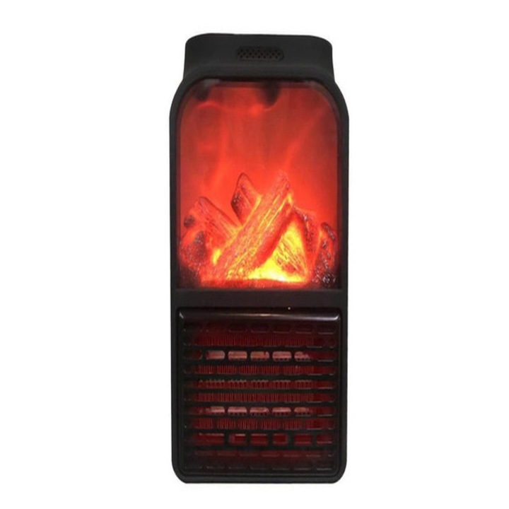 Hordozható lángfűtő, 900 W, 2 hőmérsékleti fokozat, digitális kijelző