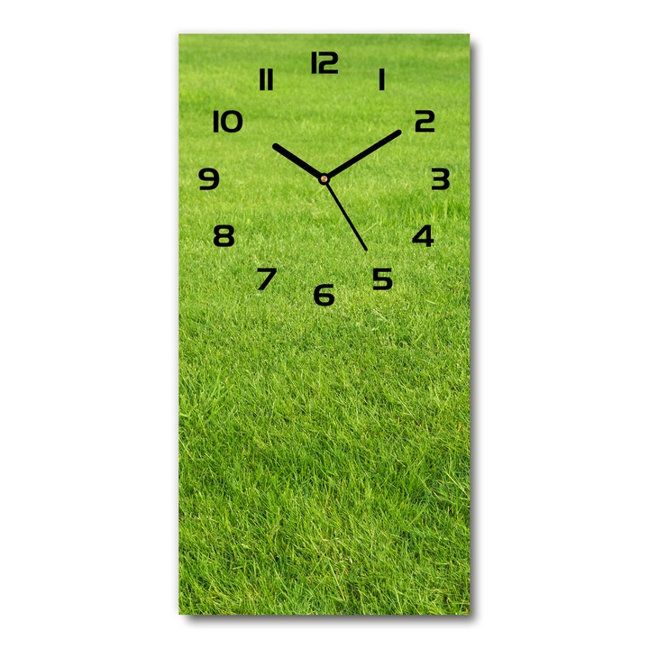 Falióra, Tulup, Zöld fű, 30x60 cm, zöld