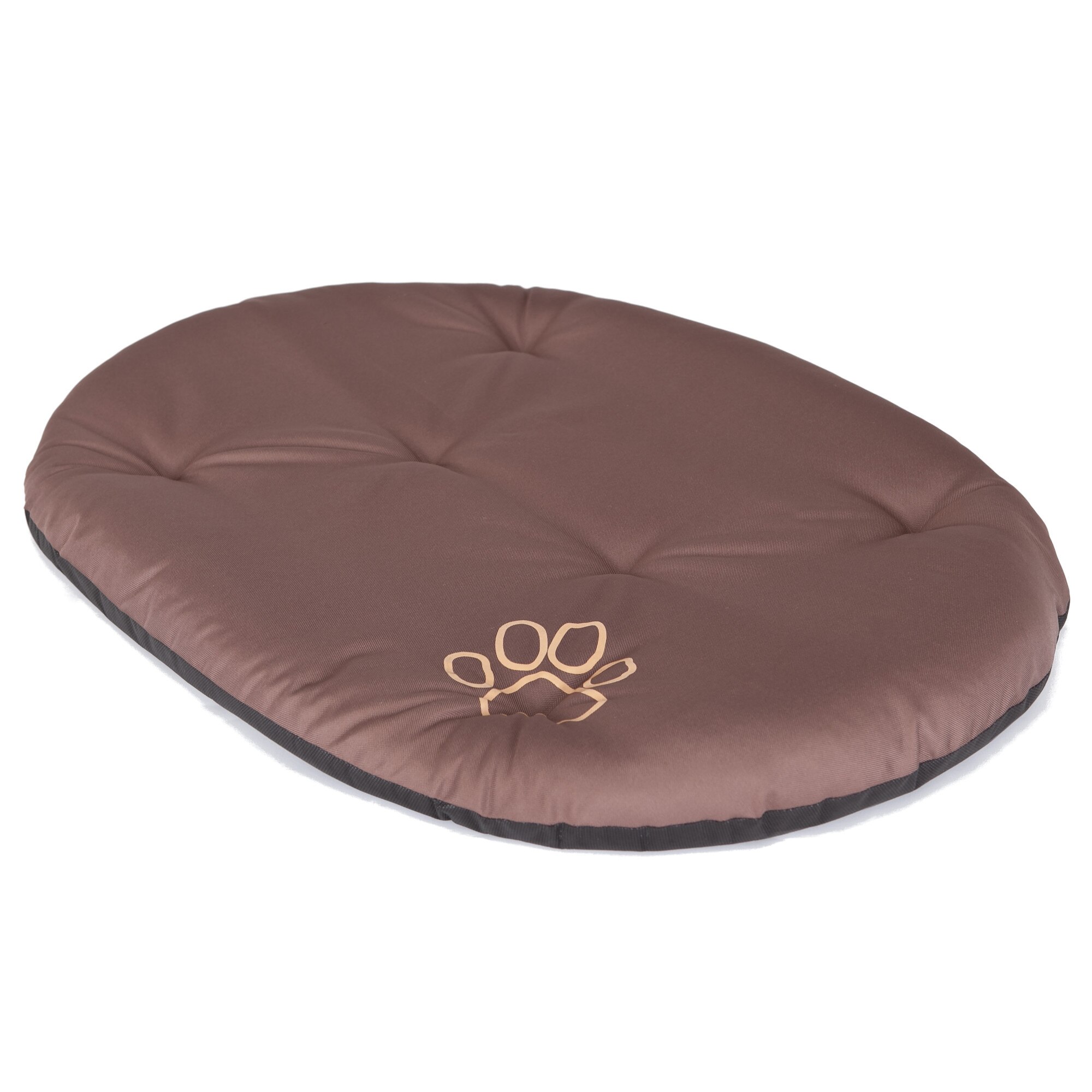 Perna oval Deschis maro 79x59x5 cm