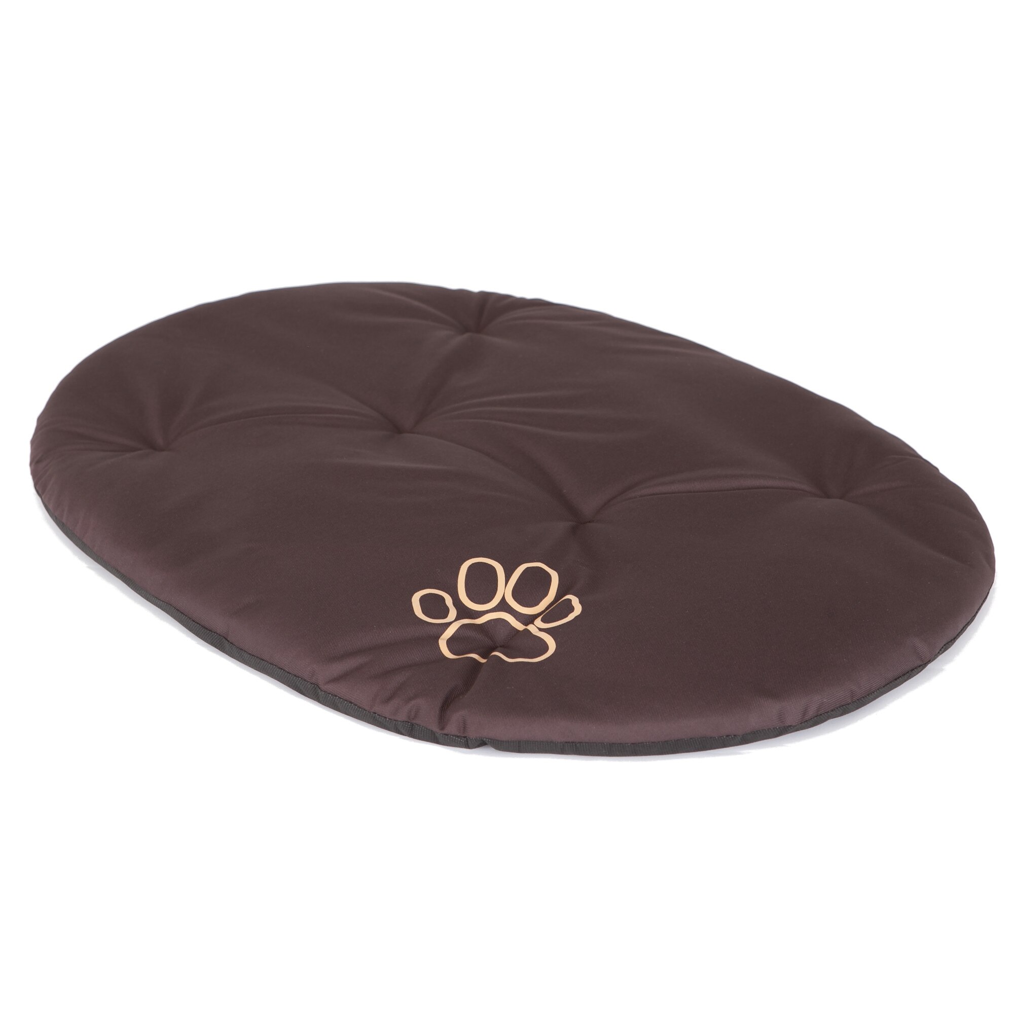 Perna oval Inchis maro 58x43x5 cm