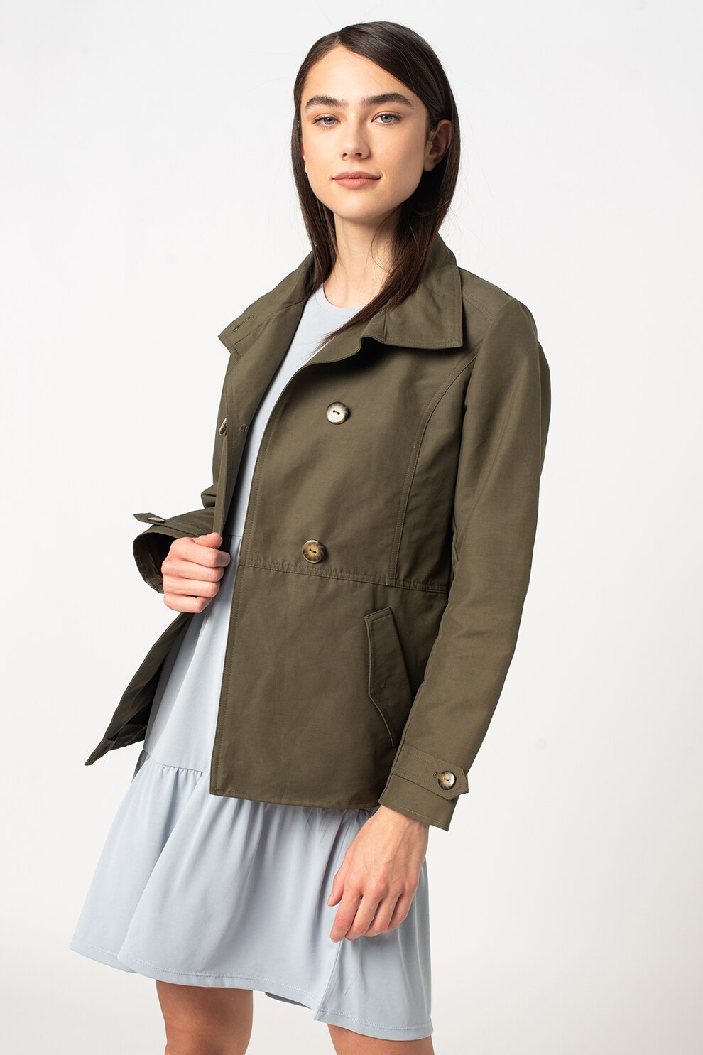 Romeo Gigli, Jacheta cu doua randuri de nasturi, Verde forest