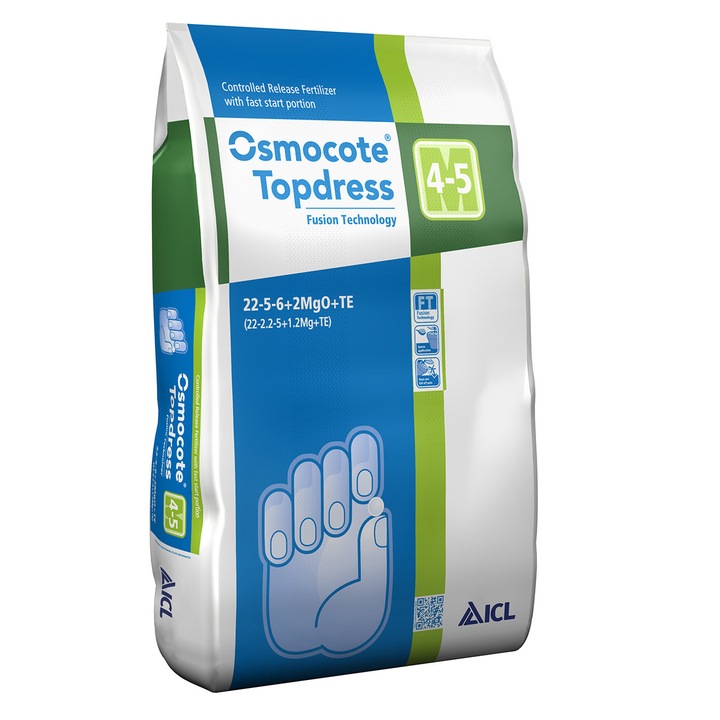 Ingrasamant Osmocote Topdress, intre 4 si 5 luni, sac 25 kg