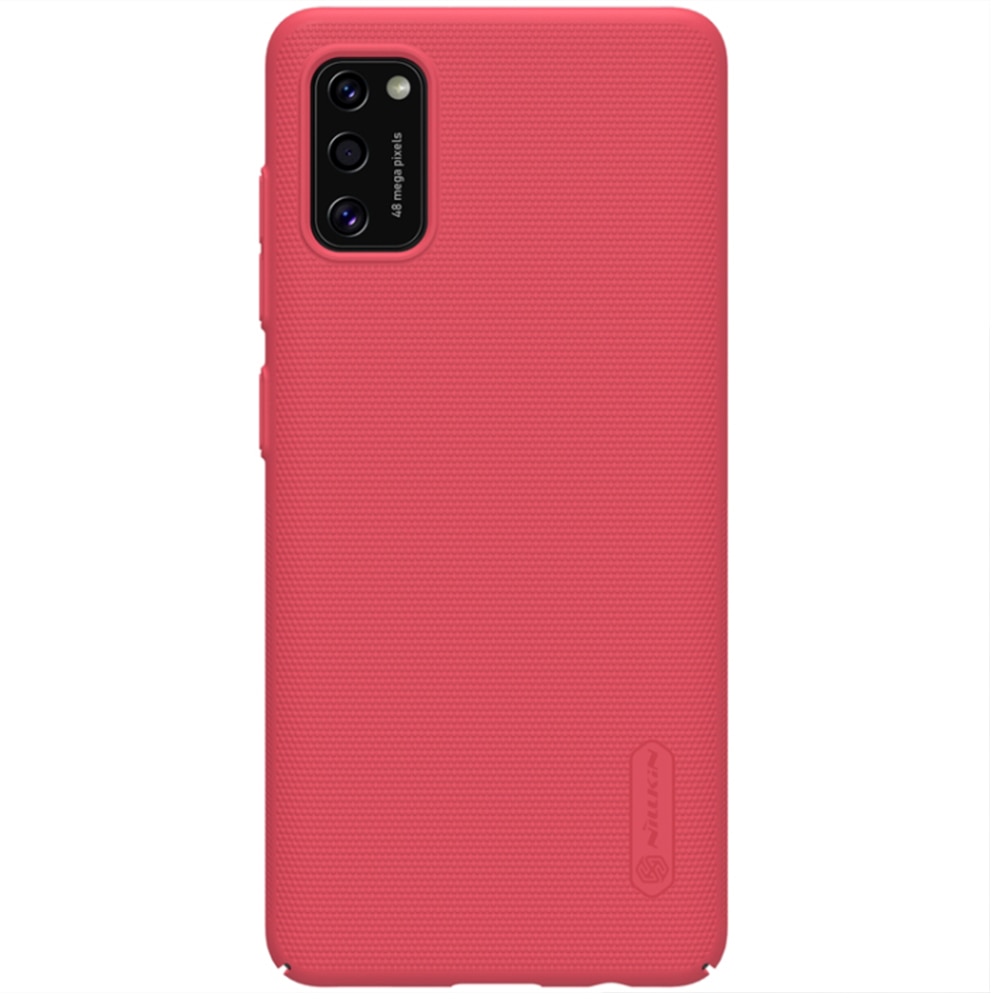 Husa Nillkin Frosted Concave compatibila cu Samsung Galaxy A41, Rosu