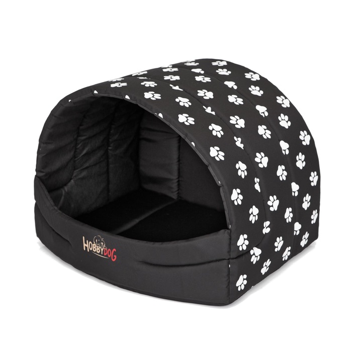 Drompter box dog house Black с лапи 60x49x42 см