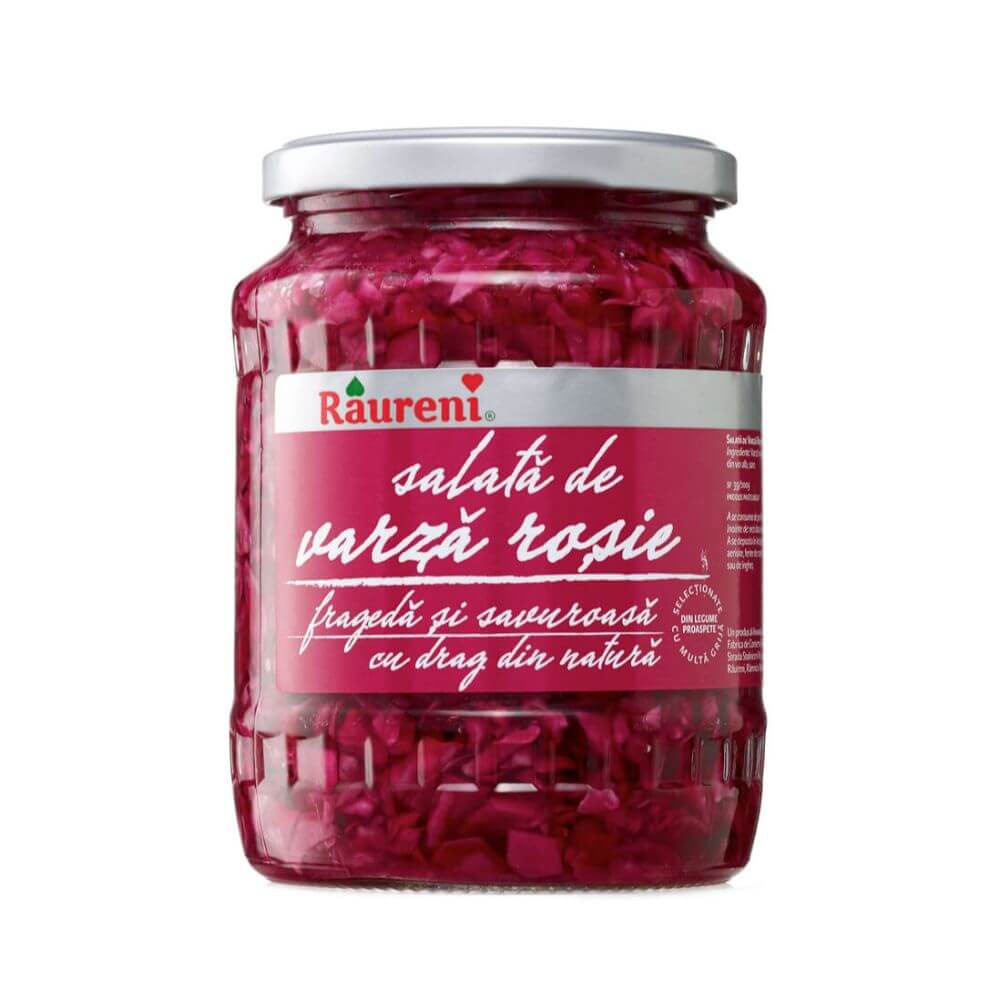 Salata Varza Rosie in Otet Raureni, 680 g