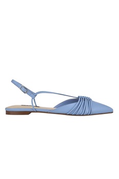 NINE WEST, Balerini slingback din piele ecologica cu varf ascutit Aida NINE WEST, Balerini slingback din piele ecologica cu varf ascutit Aida